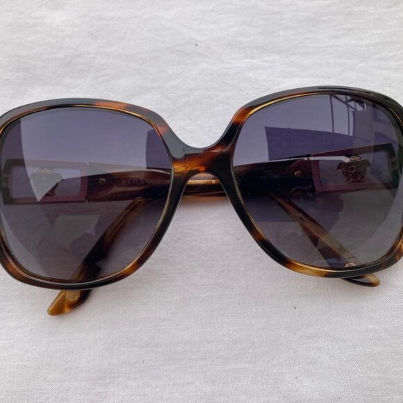 VERSACE Women MOD. 4242-B 5025/13 Tortoise Brown Gems/Brown Sunglasses - Picture 6 of 17